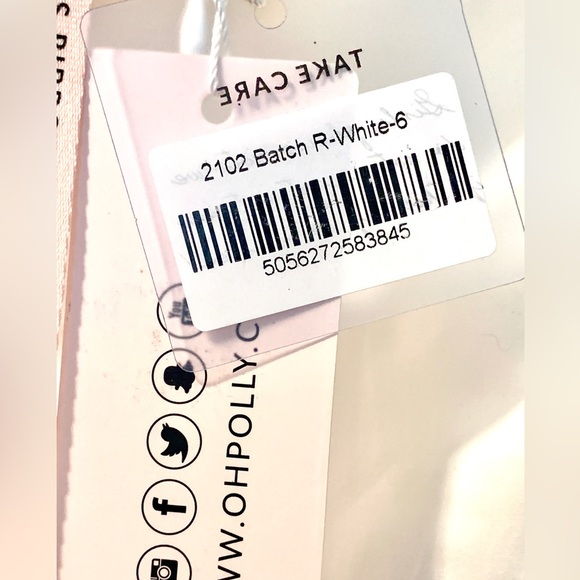 Winter white oh polly dresses size 2 - Picture 6 of 16